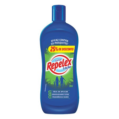 Repelente repelex locao 200ml grad