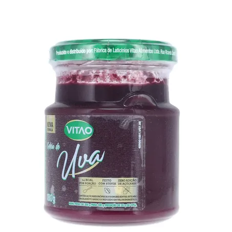 Geleia de Uva Vitao Zero Açúcar 180G 360-3