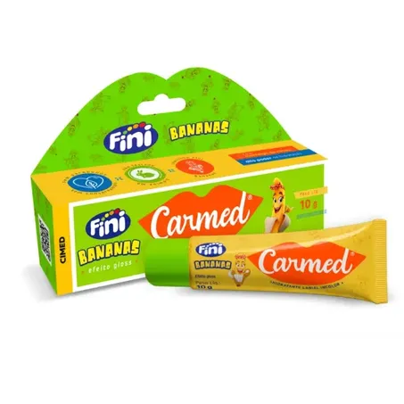 HIDRATANTE LABIAL CARMED FINI BANANAS 10G