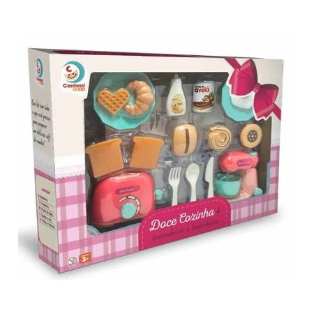 BRINQ.DOCE COZINHA PLUS TORRADEIRA/BATEDEIRA