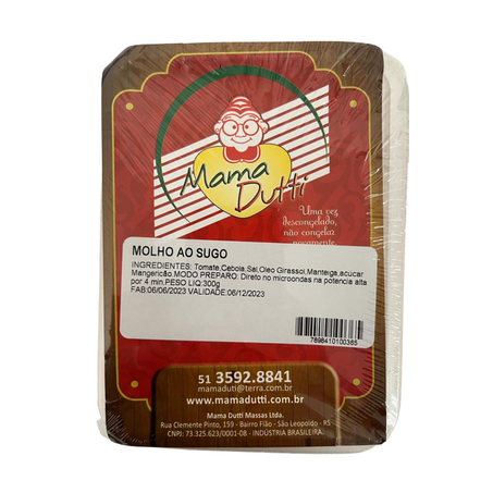 Molho mama dutti ao sugo 300g