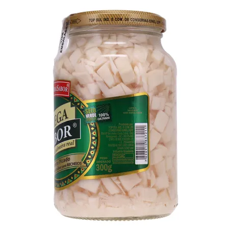 Palmito mega sabor picado 300g 360-7