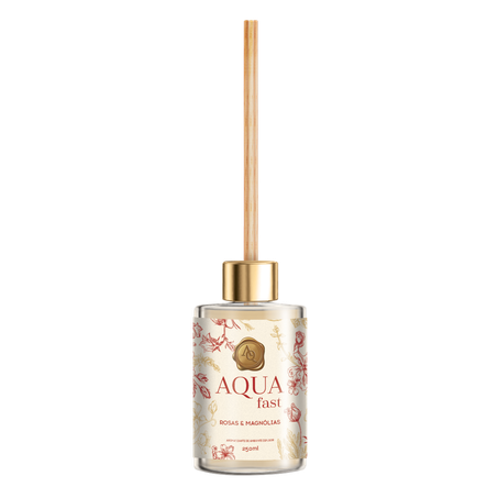 Aromatizante ambiente rosa/magnolia aquafast 250ml