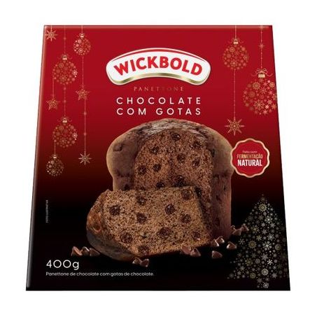 Panettone Wickbold Dark Chocolate 400g
