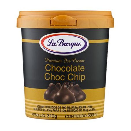SORV LA BASQUE CHOC CHOC CHIP 500ML