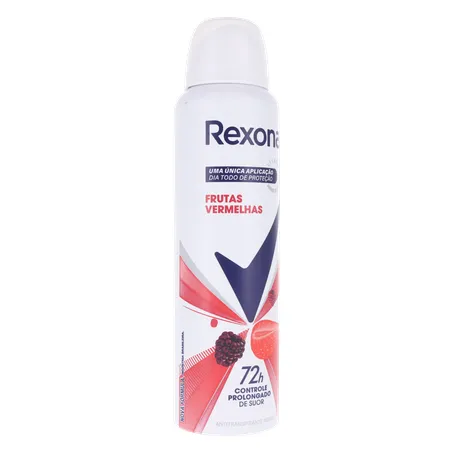 Antitranspirante Aerosol Rexona Frutas Vermelhas Frasco Spray 150ml 360-33