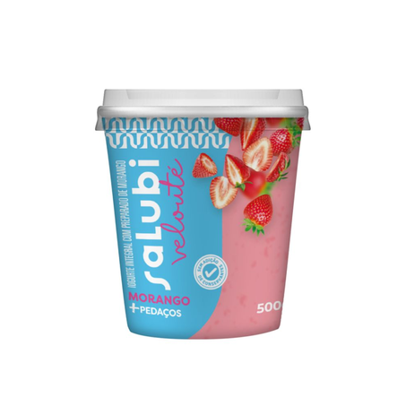 Iogurte Integral de Morango Salubi 500G