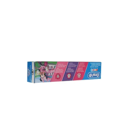 Creme Dental com Flúor Oral-b Chiclete Minnie Kids Caixa 50gr 360-14