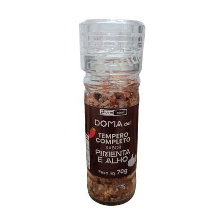 Tempero Doma Pimenta e Alho 70g