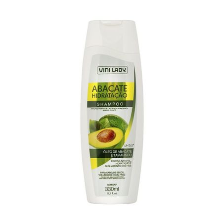 SHAMPOO VINI LADY 330ML ÓLEO DE ABACATE E TAMARINDO