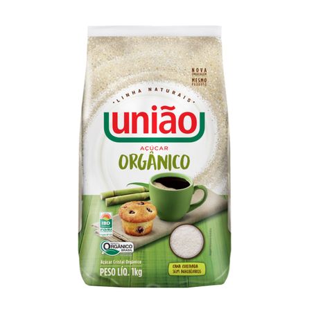 AÇUCAR UNIÃO ORGÂNICO 1KG