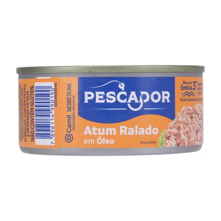 ATUM PESCADOR RALADO ÓLEO 140G 360-32