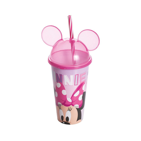 Copo Com Orelha Minnien Plasutil 500Ml