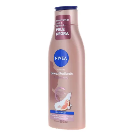Hidratante Corporal Nivea Beleza Radiante Frasco 200ml 360-3