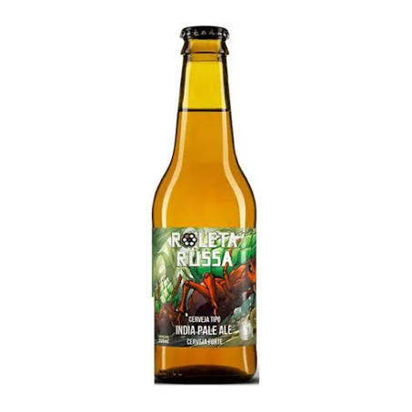 Cerveja Roleta Russa Apa Garrafa 355ml