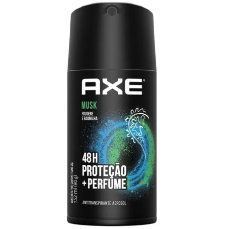 Desodorante aerosol axe 152ml musk