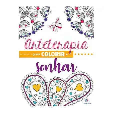 Livro Ciranda Cultural Arteterapia Colorir