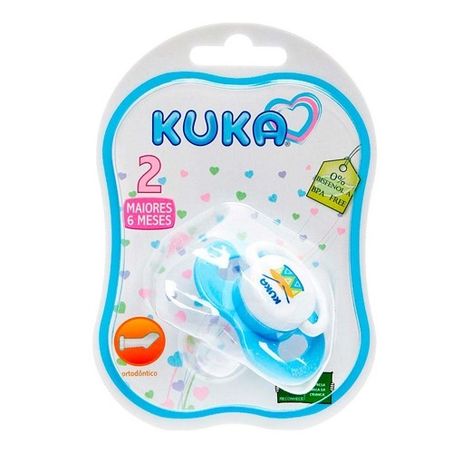 Chupeta Kuka Plus N2 Azul Cod 2386