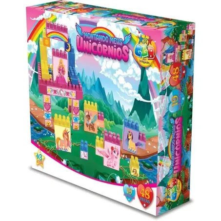 Brinquedo para montar meus unicornios 48