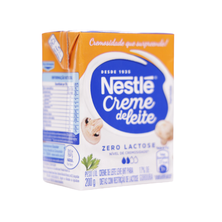 Creme De Leite Leve Zero Lactose Nestlé 200G 360-54