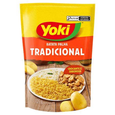 Batata Palha Yoki Tradicional Sachê 105gr