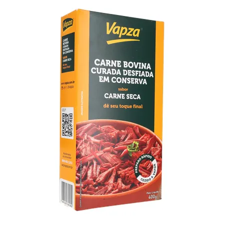 Carne Seca Vapza Desfiada E Cozida 400G 360-33