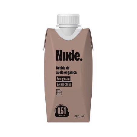 BEB AVEIA ORG CACAU NUDE 200ML