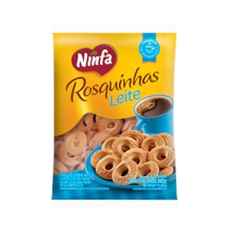 Biscoito Rosquinha Ninfa Leite 250g