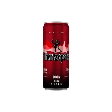 Cerveja therezópolis bock rubine lata 350ml