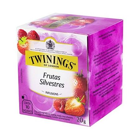 Chá Misto Twinings Frutas Silvestres Caixa com 10un - 20gr