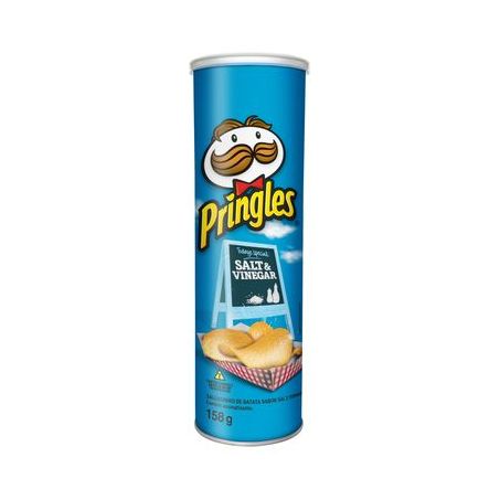 BATATA PRINGLES SAL E VINAGRE 158G