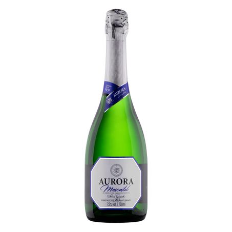 ESPUMANTE BRASILEIRO BRANCO AURORA MOSCATEL