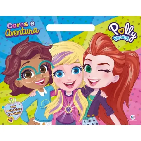Livro Ciranda Cultural Polly Cores e Aventuras