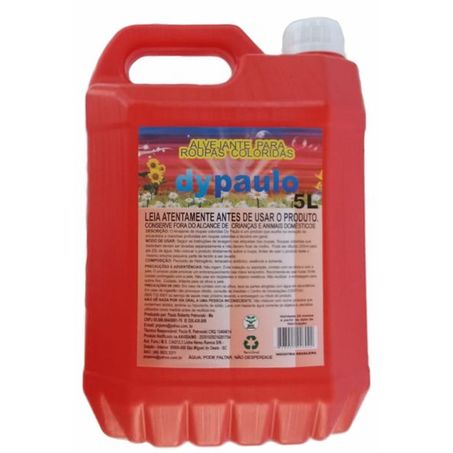 Alvejante dy paulo p/ roupas coloridas 5l
