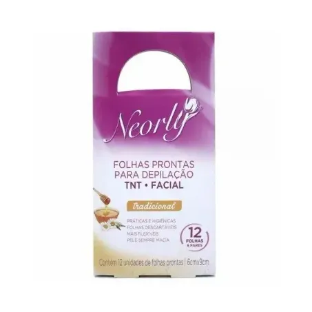 	 FOLHA DEP NEORLY PRONTAS 12UN FACIAL TNT