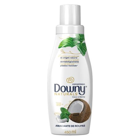 Amaciante concentrado coco e menta downy naturals
