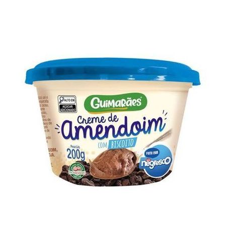 CREME DE AMENDO GUIMARAES NEGRESCO 200G