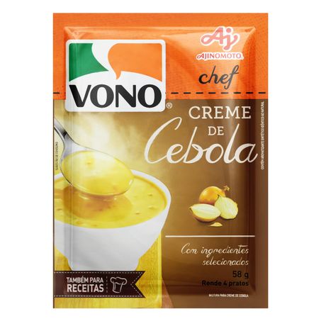 CREME DE CEBOLA SOPA VONO CHEF