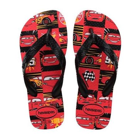 HAVAINAS KIDS CARS VERMELHO RUBI/PRETO 29/30