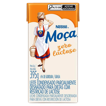 Leite Condensado Moça 395g - Zero Lactose - TP