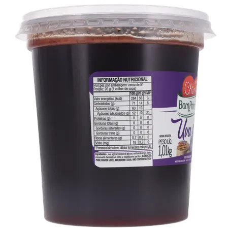 Doce fruta bom principio uva 1,01kg 360-29