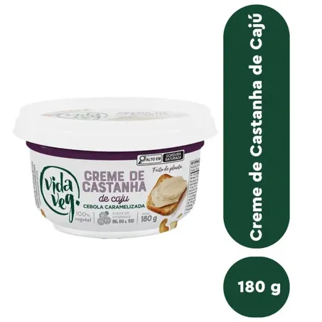 Creme Castanhas Cebola Caramelizada Vegano 180g 360-2