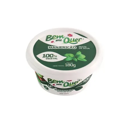 Pasta de Soja Bem Me Quer Manjericão 180g