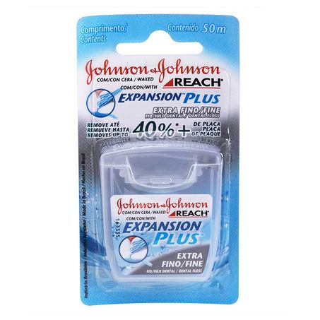 Fio dental reach extra fino 50m