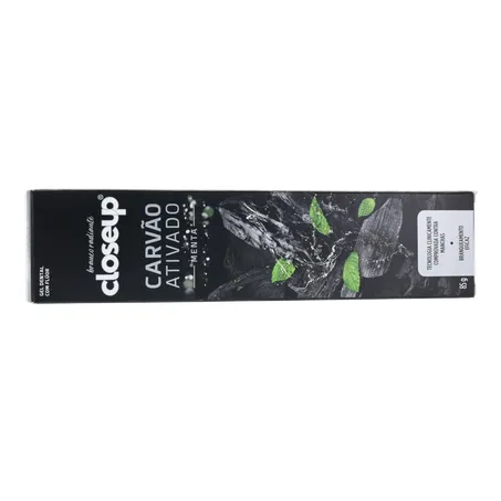 CREME DENTAL CLOSE UP CARVÃO ATIVADO MENTA 85G 360-17