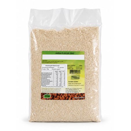 AVEIA EM FLOCOS FINO 500G