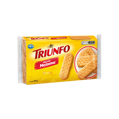 BISCOITO TRIUNFO MAIZENA 345G