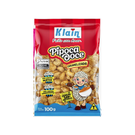 PIPOCA KLAIN CARAMELIZADA 100G