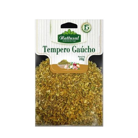 TEMPERO GAÚCHO NATTUSUL 20G