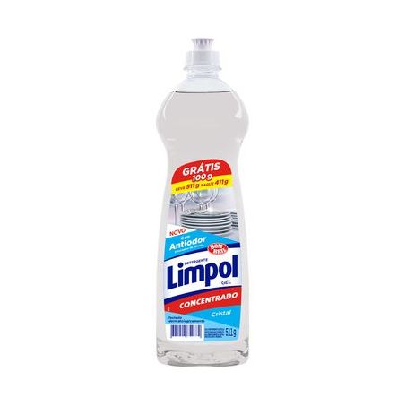 Detergente Gel Limpol Cristal Lv511Pg411g